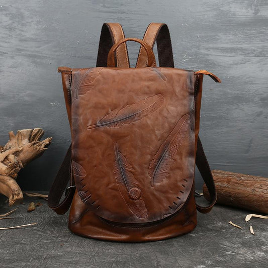 Bohemian Embossed Daypack